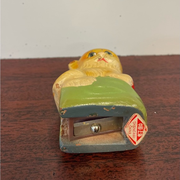 KITTY CAT 🐱 PENCIL SHARPENER VINTAGE - Picture 2 of 7